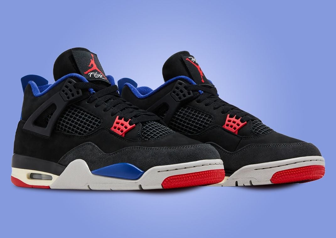 The Air Jordan 4 Rare Air Black Deep Royal Blue Releases August 2025