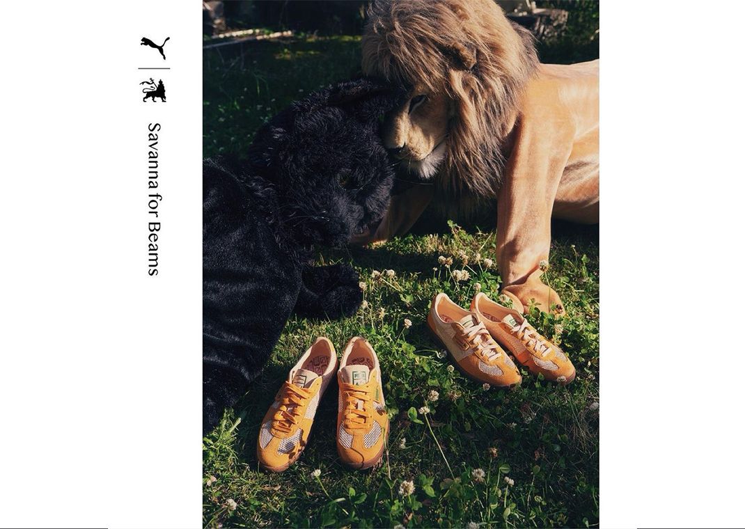 BEAMS x Sasquatchfabrix x Puma Palermo Detail