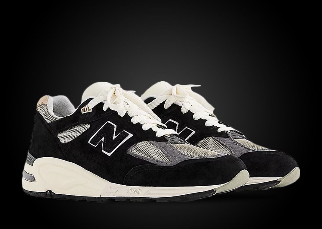 New Balance 990v2 Made In USA By Teddy Santis Black