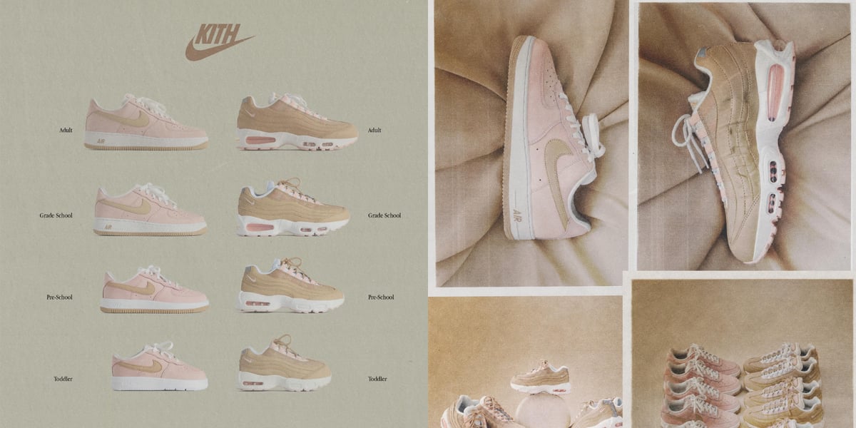 Ronnie Fieg Introduces the Kith x Nike Linen Collection in Adult and Kid Sizes