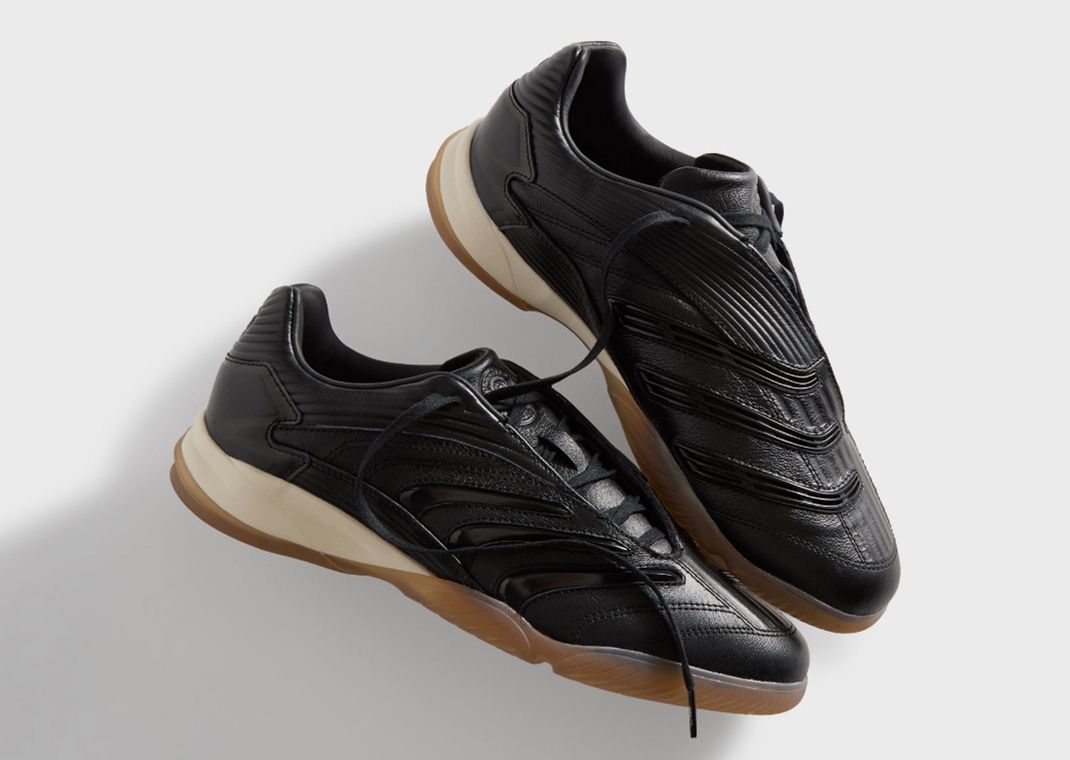 Kith x adidas Predator Sala Black Gum Angle