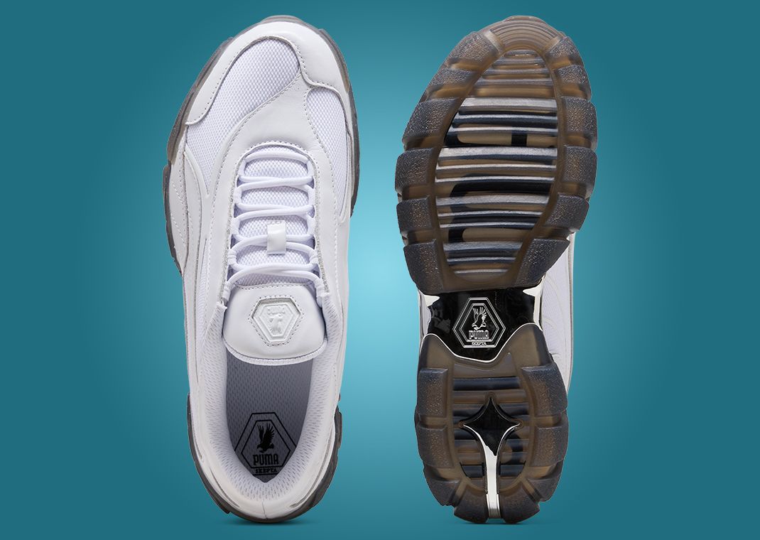 Skepta x Puma Forever White Top and Outsole