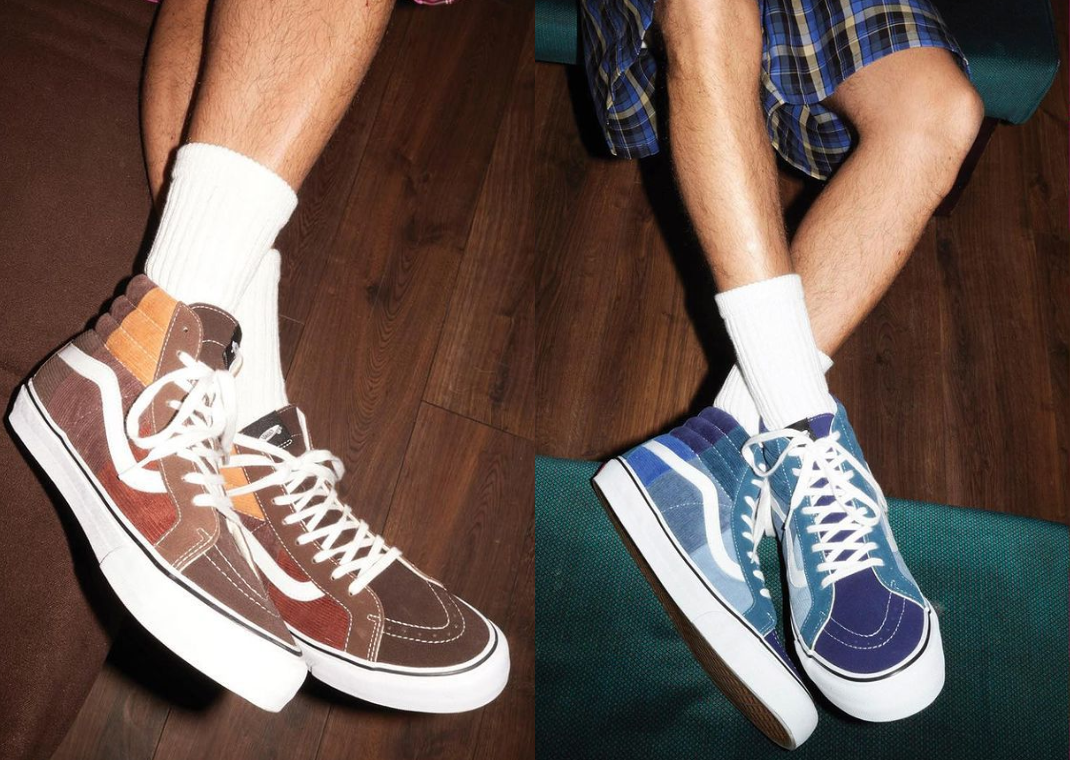 Noah x Vans Vault Sk8-Hi Corduroy Patchwork Pack