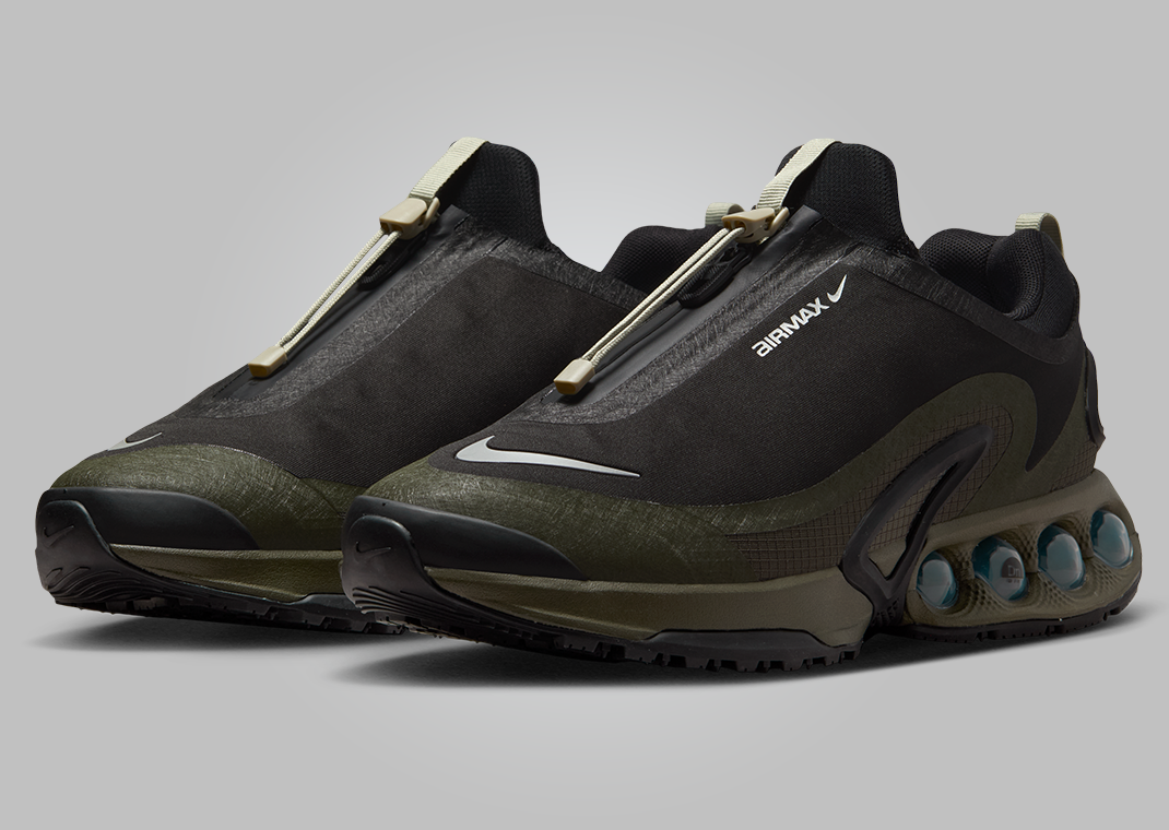 Nike Air Max DN Roam Black Cargo Khaki - Angle