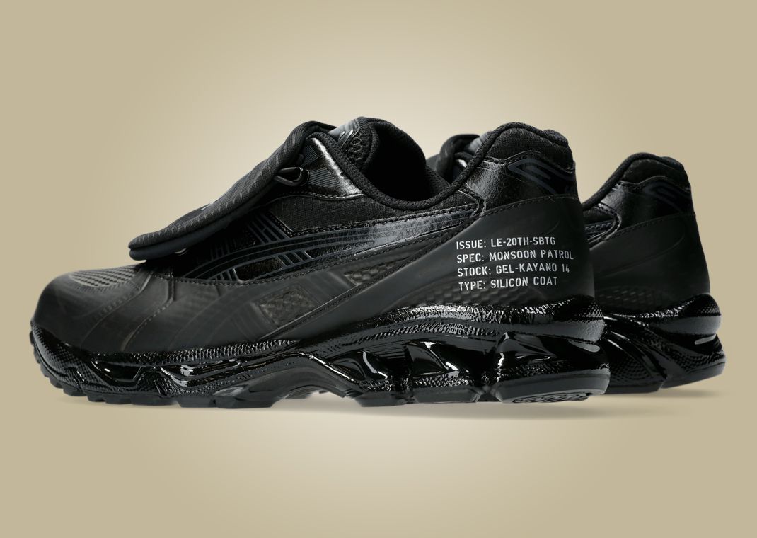 The SBTG x Limited Etd x Asics Gel-Kayano 14 Monsoon Patrol The SBTG x Limited Etd x Asics Gel-Kayano 14 Monsoon Patrol
