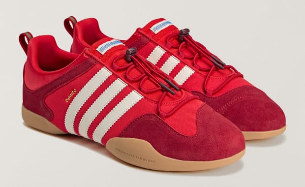 We Finally Have Official Images of the Bad Bunny x adidas Ballerina Flamboyan