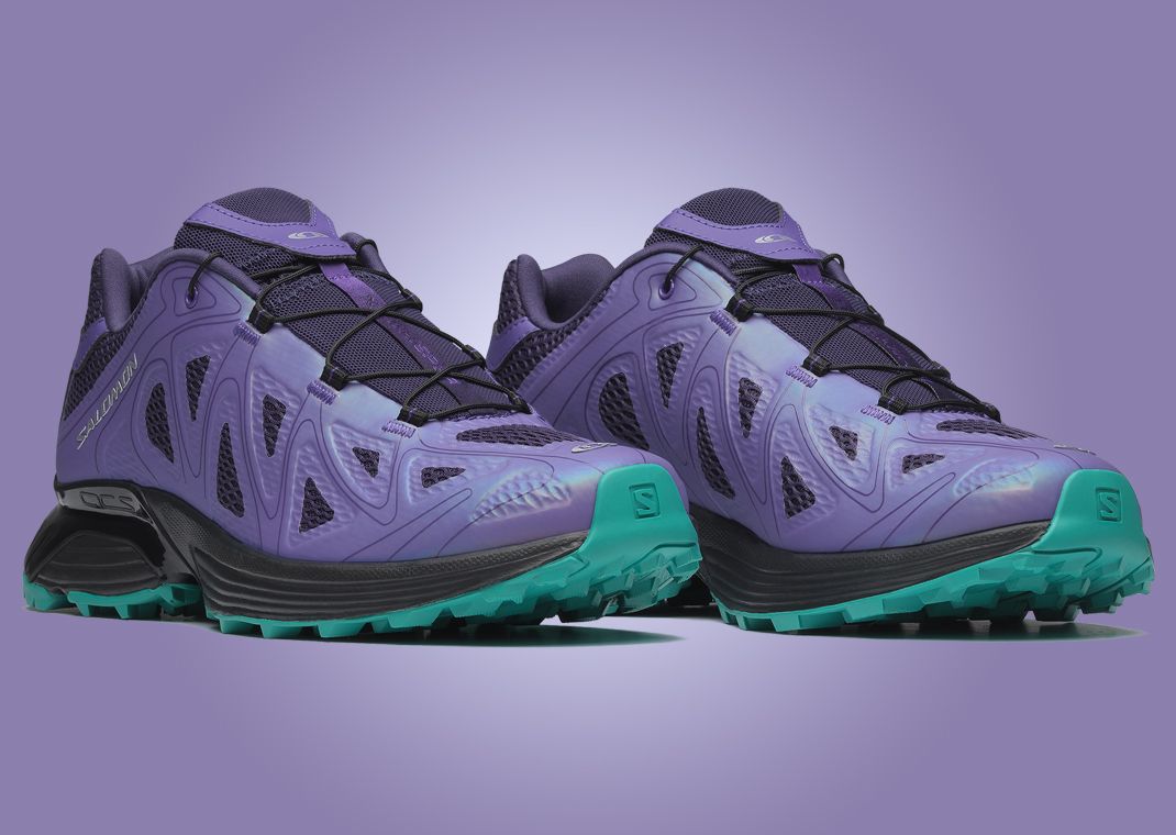 Salomon XT Whisper Void Liberty / Astral Aura / Dynasty Green - Angle