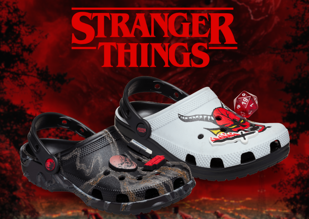 Stranger Things x Crocs Classic Clog Collection