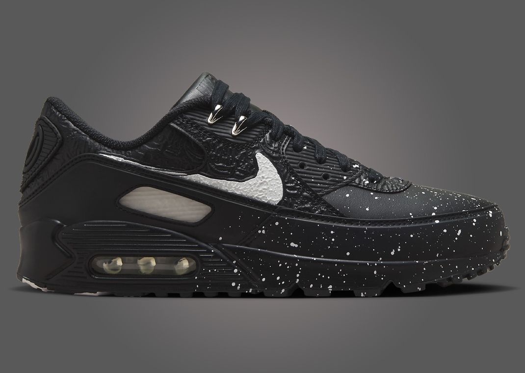 Slawn x Nike Air Max 90 Black  Lateral