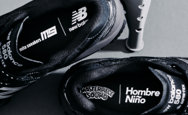 The Masterpiece Sound x Hombe Niño x mita sneakers x New Balance 580 GTX Releases October 2023