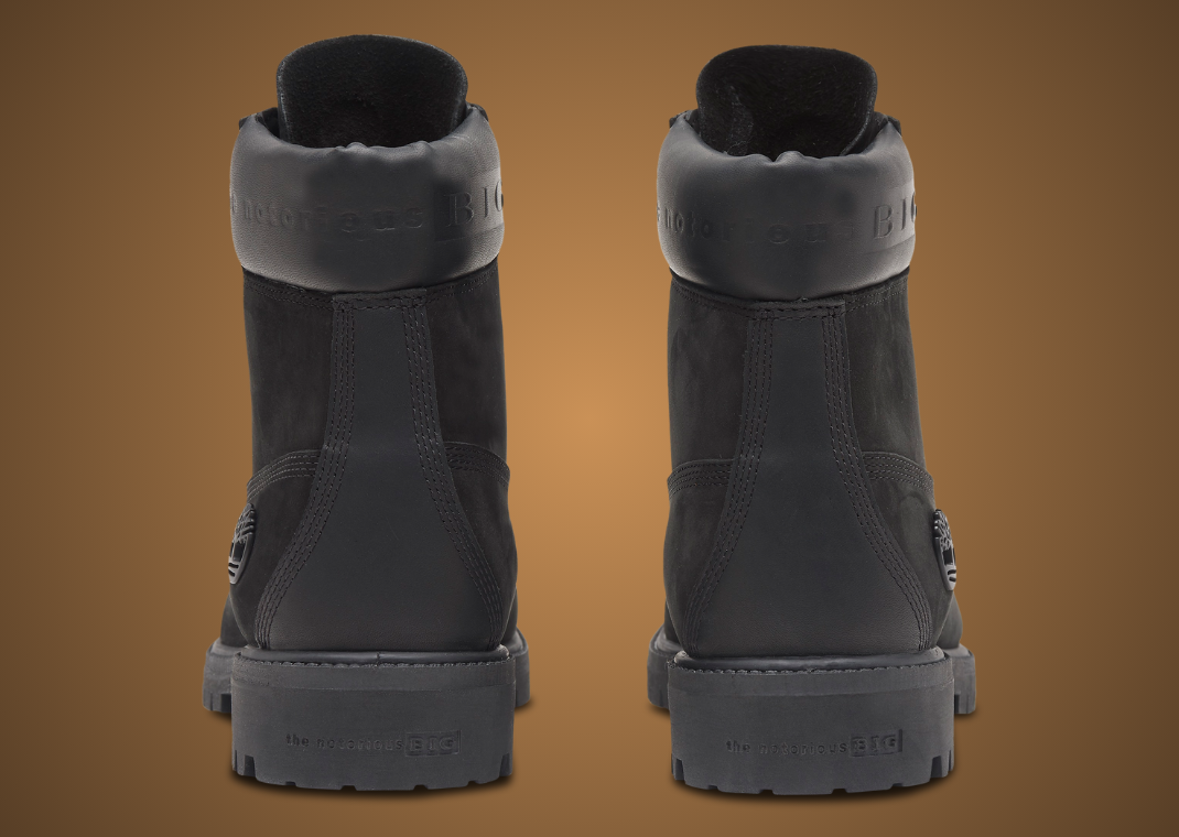The Notorious B.I.G. x Timberland 6-inch Premium Boot Black Heel