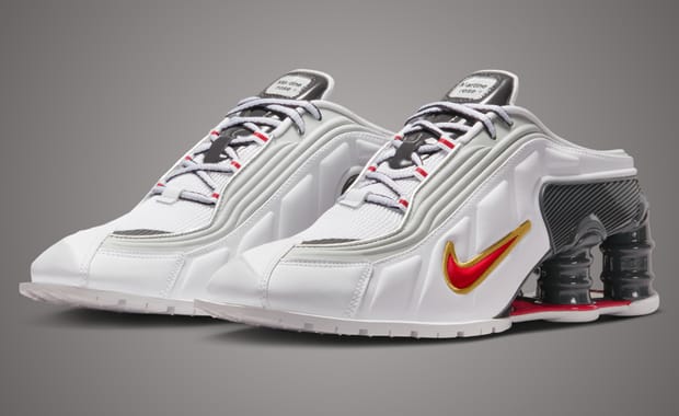 The First Images from a New Martine Rose x Nike Shox R4 Mule Pack Finally Surfaced