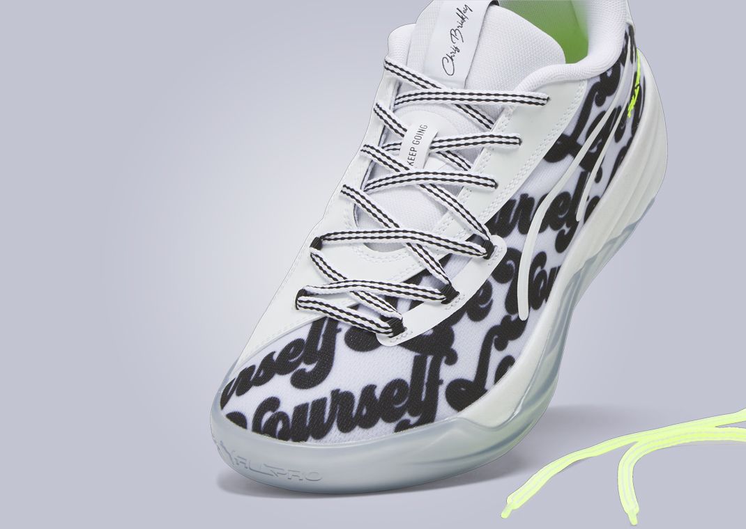 Chris Brickley x Puma All-Pro Nitro Toe Detail