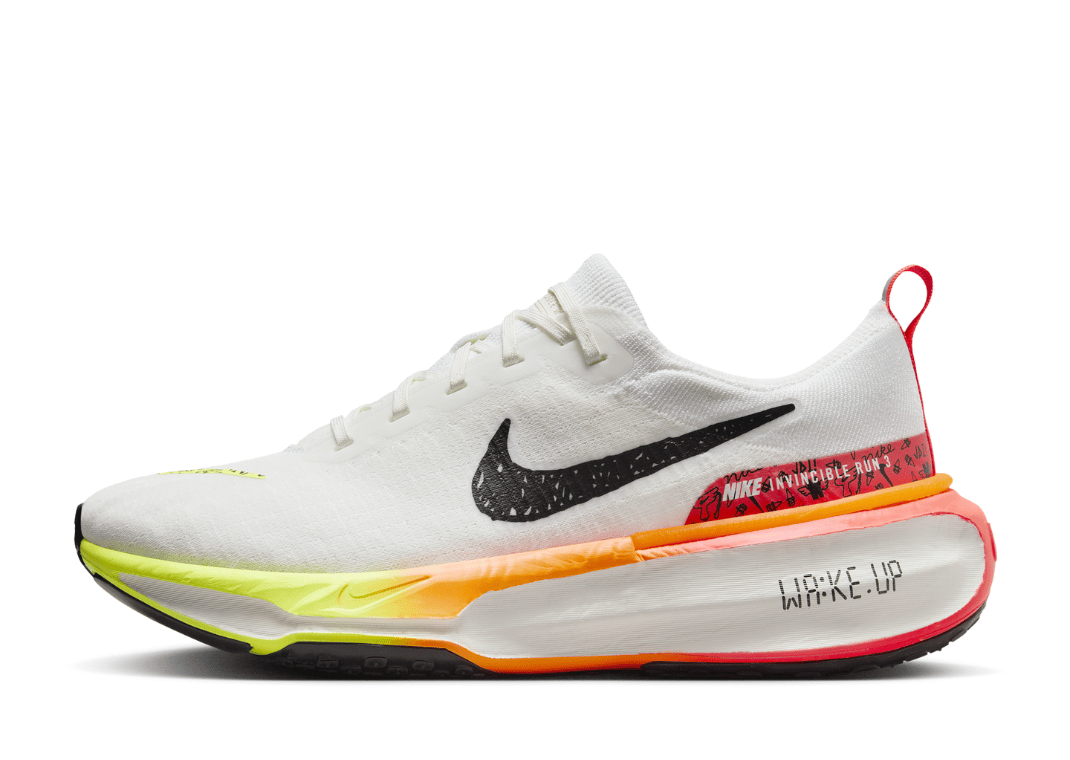 Nike Invincible 3 White Bright Crimson