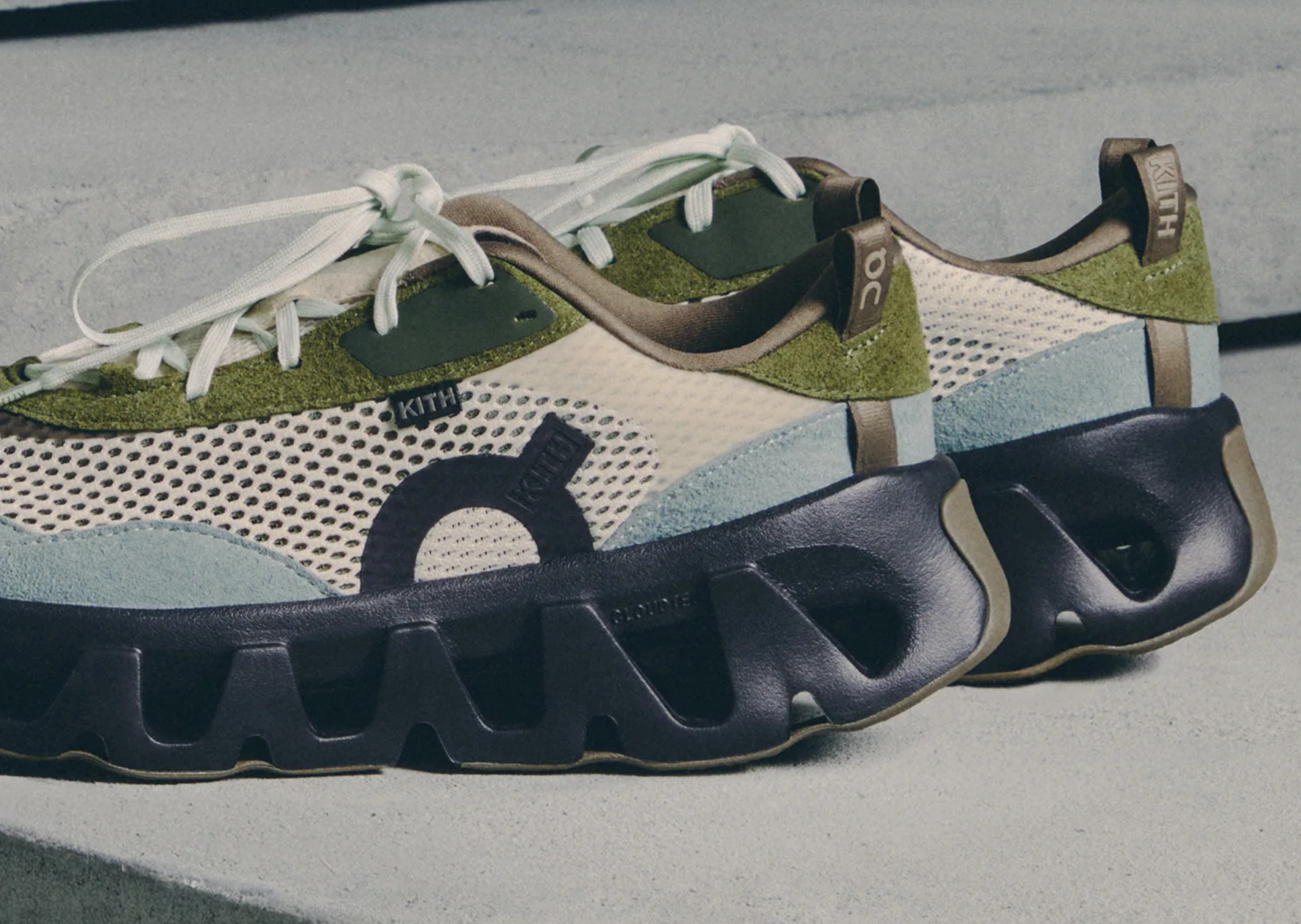 Kith x On K-Tech 2 Grain Taiga