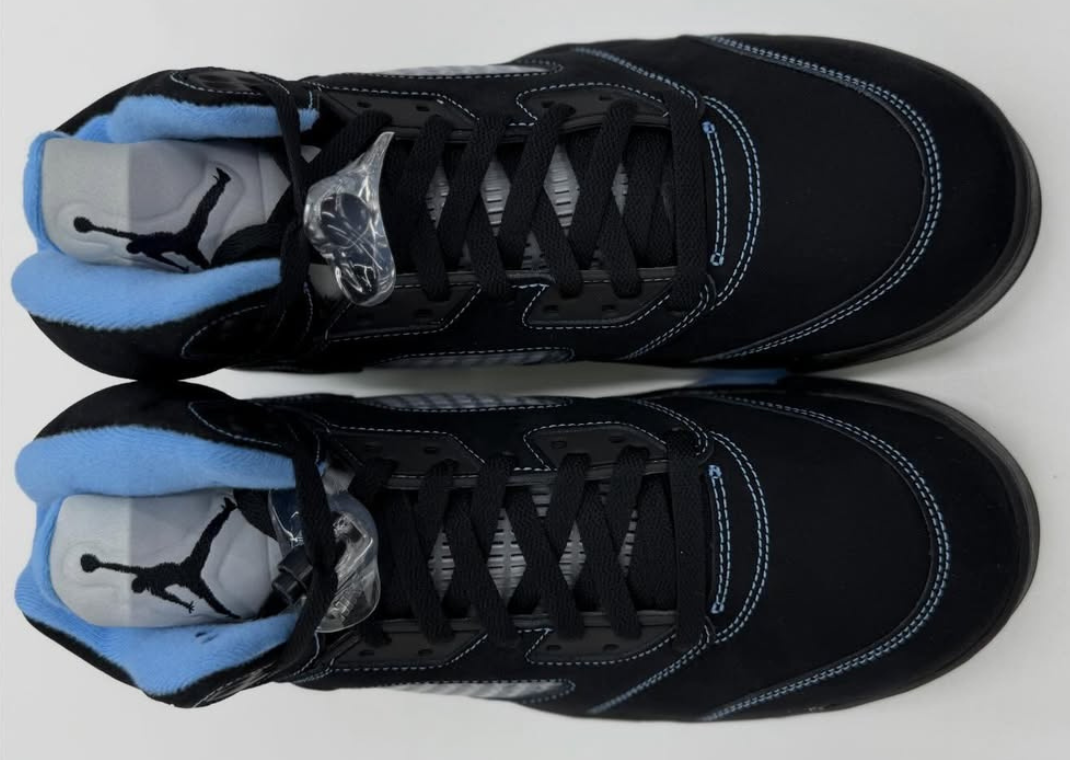 Air Jordan 5 Retro Black University Blue