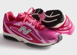 Kith x New Balance 204L Pink Angle