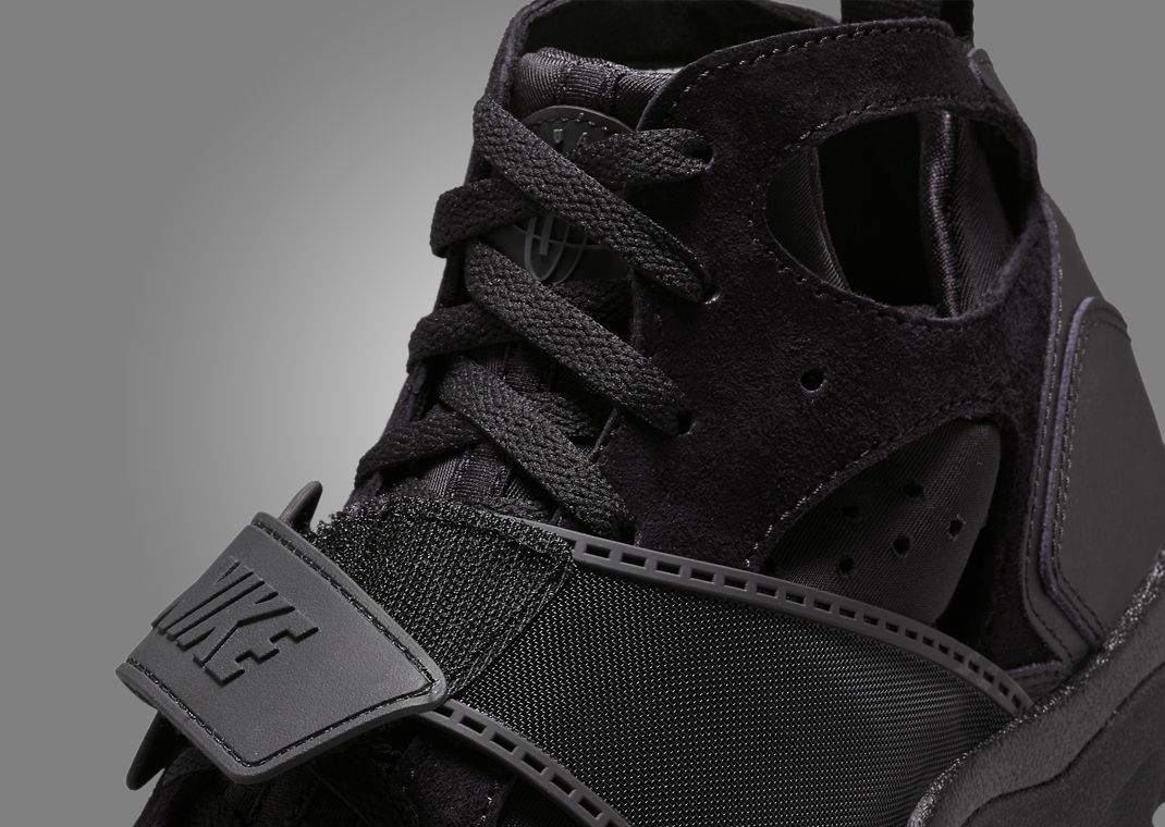 black high top huaraches