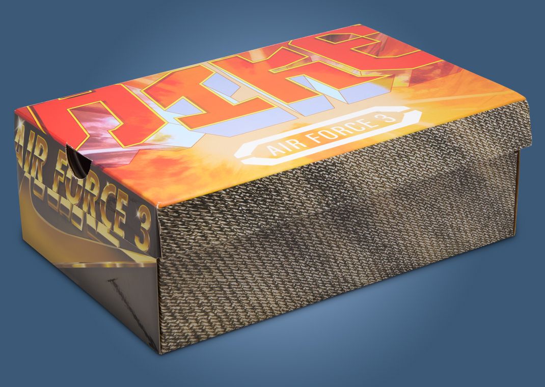 Levi’s x NIGO x Nike Air Force 3 Enigma Stone Packaging
