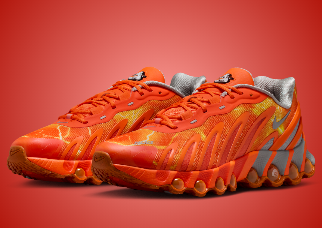 Palace x Nike Air Max DN8 Safety Orange Angle