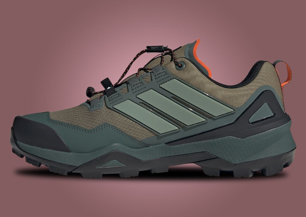 adidas Terrex Skychaser GORE-TEX Olive Strata Medial