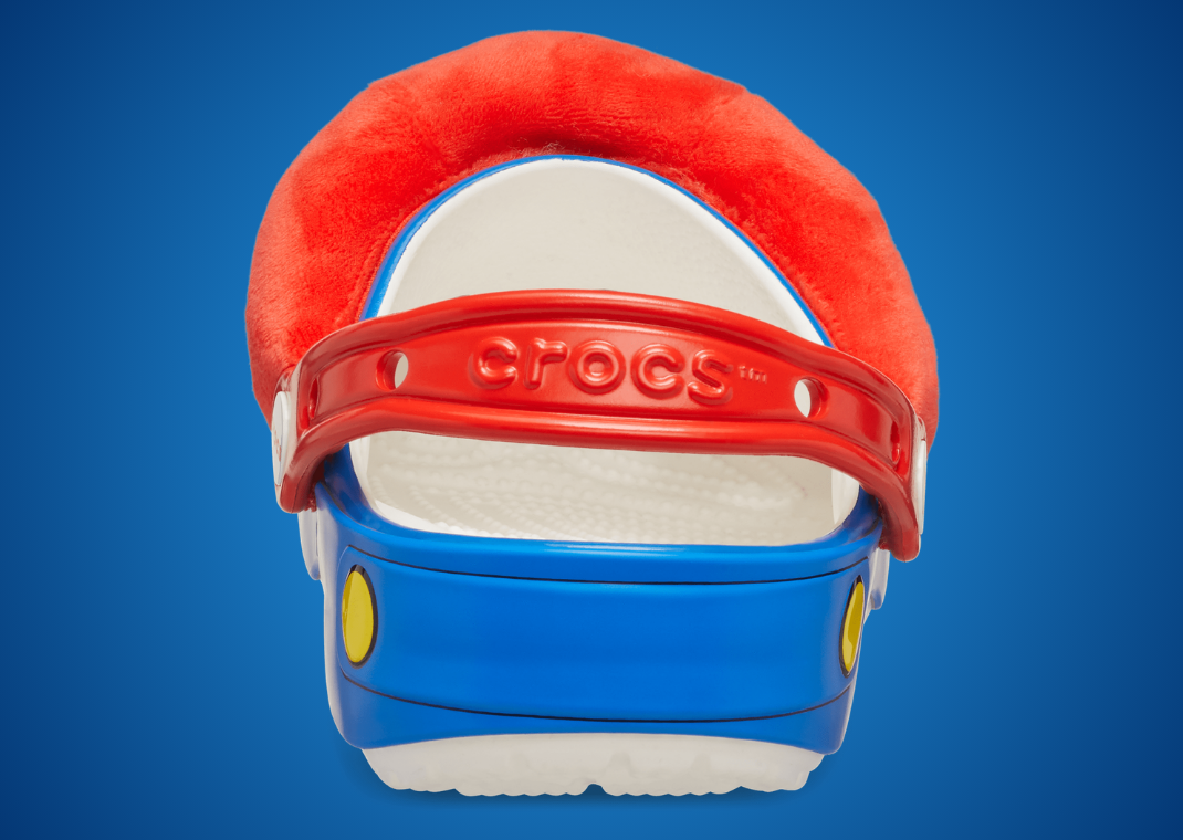 Nintendo x Crocs Classic Clog Mario - Back