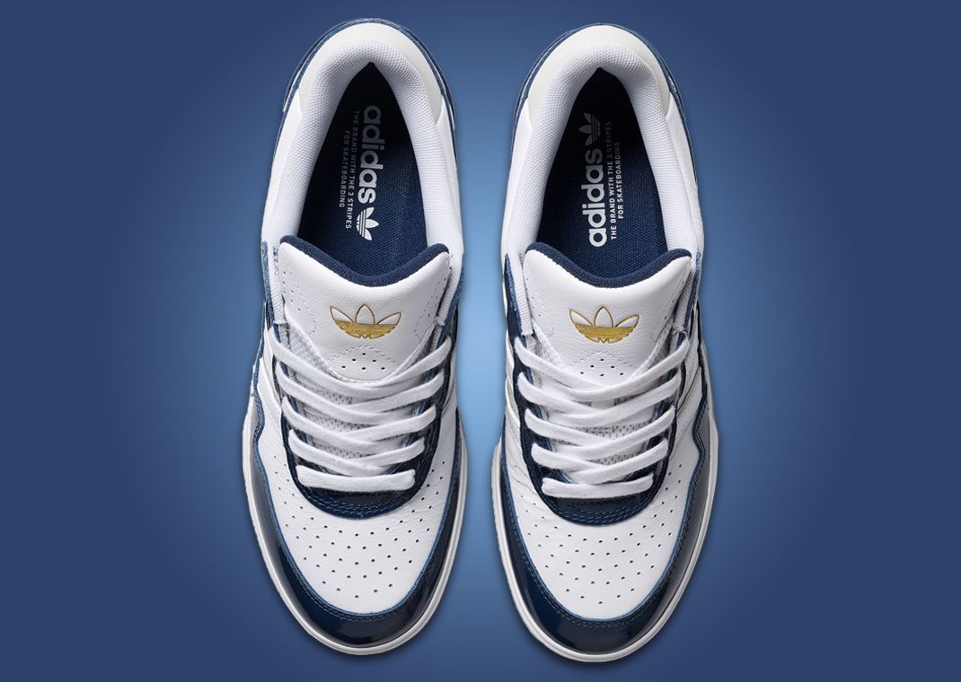 adidas Tyshawn II White Collegiate Navy Top