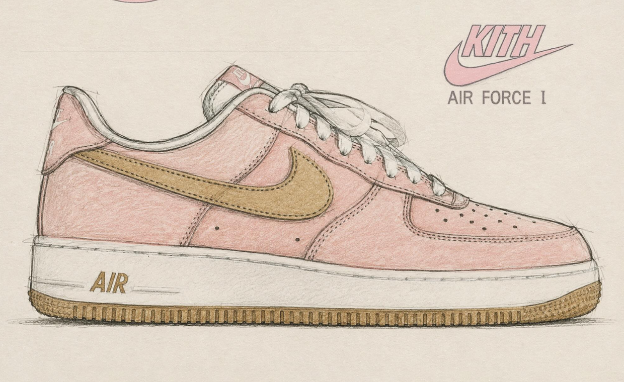Ronnie Fieg and Kith are Launching the Nike Air Force 1 Low Un-Linen in Summer 2026