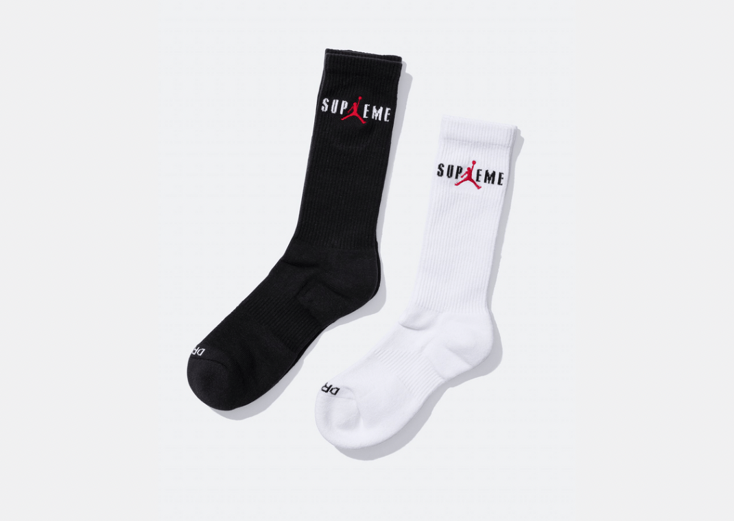 Supreme x Jordan Crew Socks 