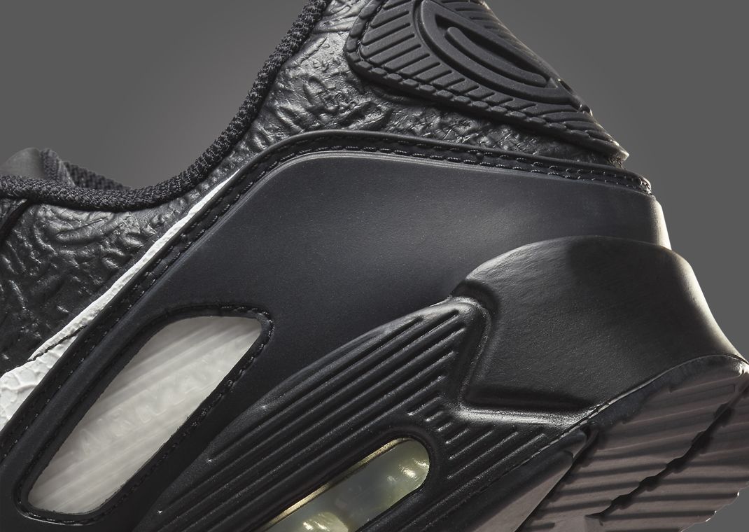 Slawn x Nike Air Max 90 Black Heel Detail