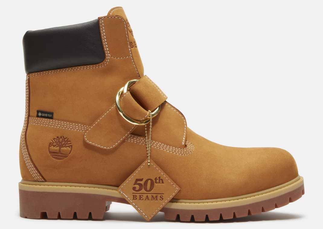 Japanese Retailer BEAMS Buckles Up a Laceless Timberland Boot