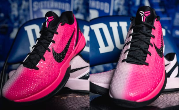 Duke Women’s Basketball Debuts Two-Tone Pink Nike Kobe 6 Protro Kay Yow