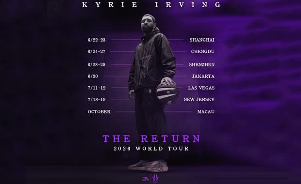 Kyrie Irving ANTA The Return World Tour