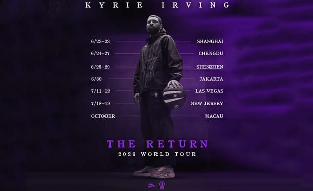 Kyrie Irving and ANTA are Taking Off on a World Tour Called The Return
