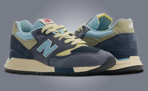 New Balance 998 Made in USA NB Navy Chrome Blue