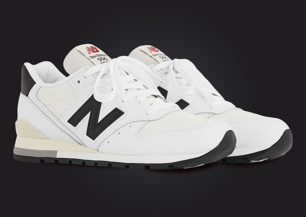 New Balance 996 Made in USA "White Black"