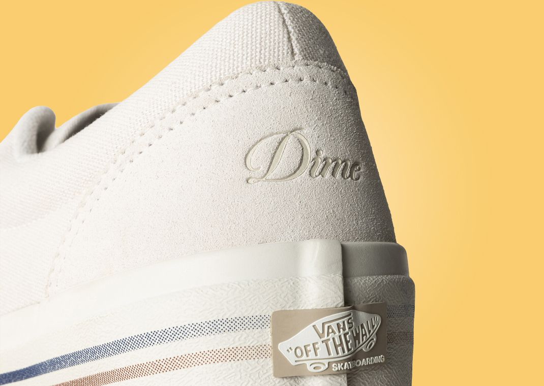 Dime x Vans Era Stub White - Back Detail