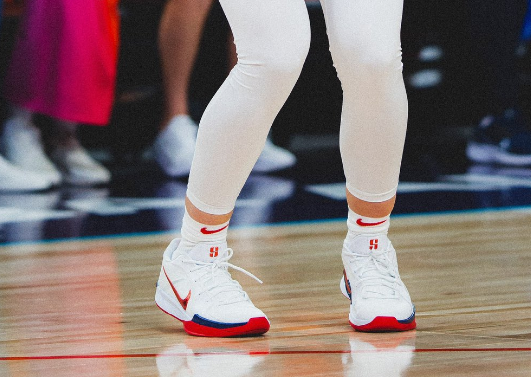 Sabrina Ionescu in the Nike Sabrina 2 USA PE