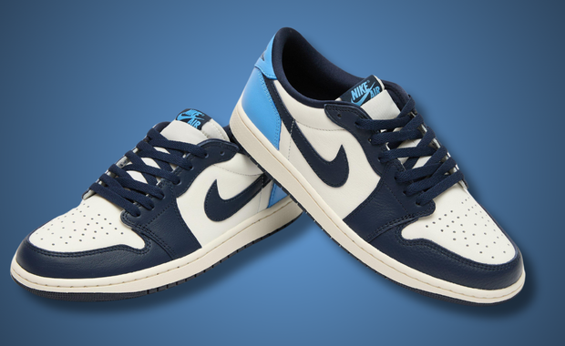 Air Jordan 1 Retro Low OG Obsidian UNC