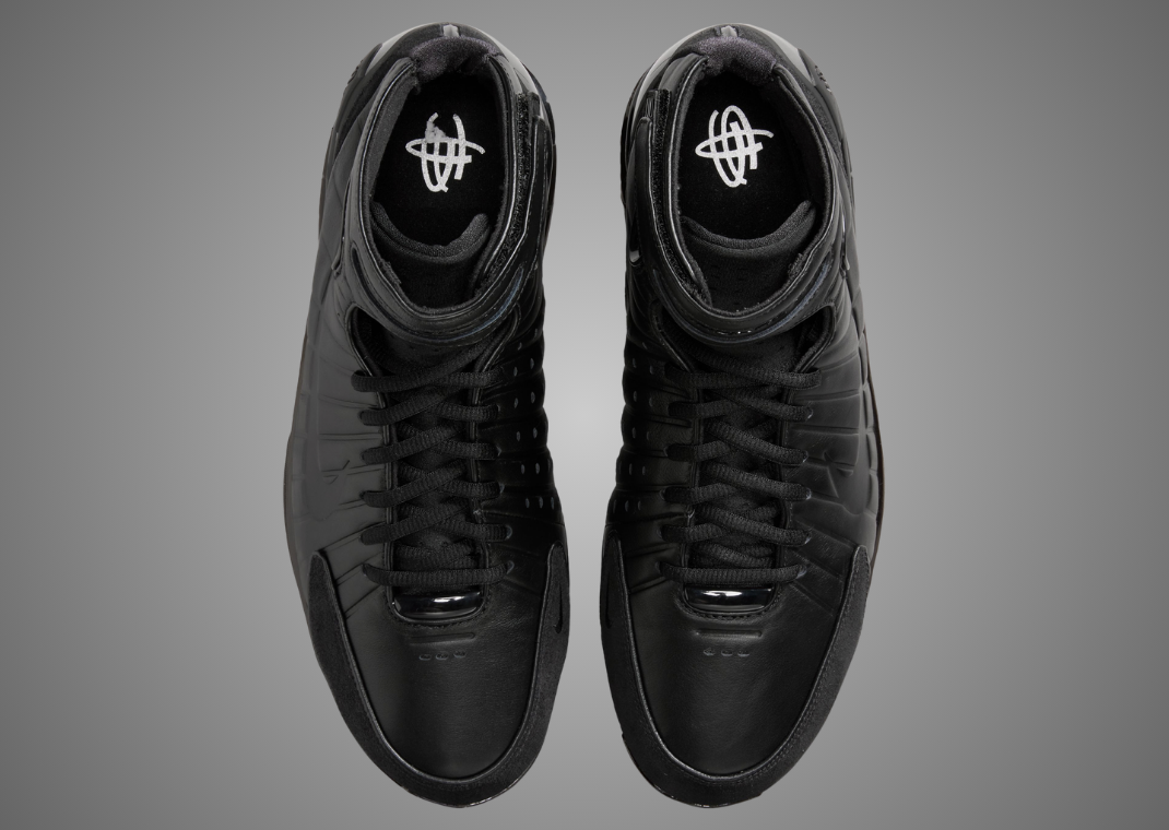 Nike Zoom Huarache 2K4 Black OT - Top