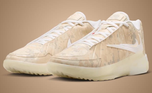 Bronny James’ Desert Camo Nike LeBron Witness IX PE Drops Next Month