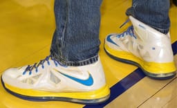 Steph Curry Pulled a Nike iD LeBron 10 Out of His Closet from 2013