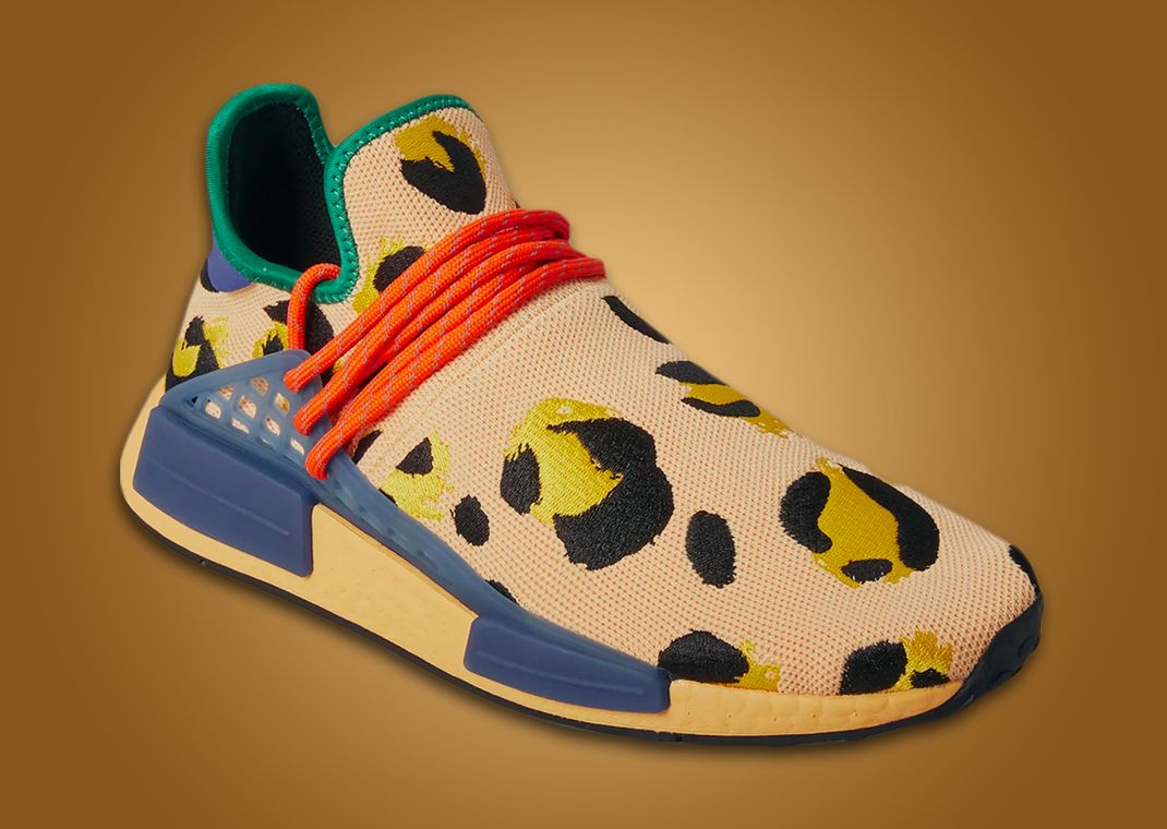 Pharrell Williams x adidas HU NMD Animal Print Amber Yellow