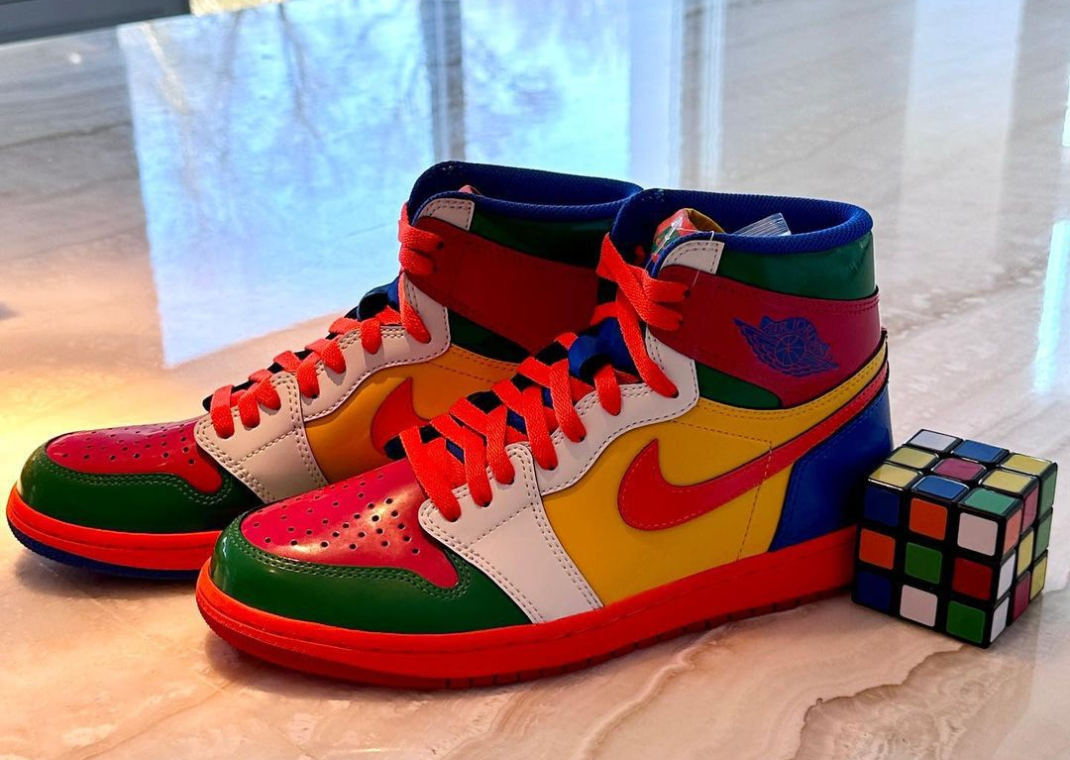 Air Jordan 1 Retro High OG Rubik's Cube Sample