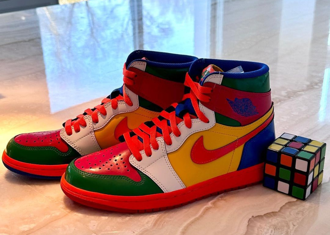 Air Jordan 1 Retro High OG Rubik's Cube Sample