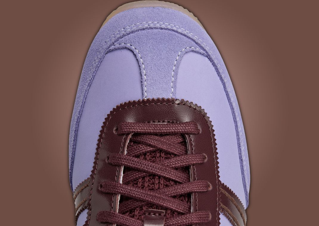 Wales Bonner x adidas Japan Lo Light Purple - Toe Detail