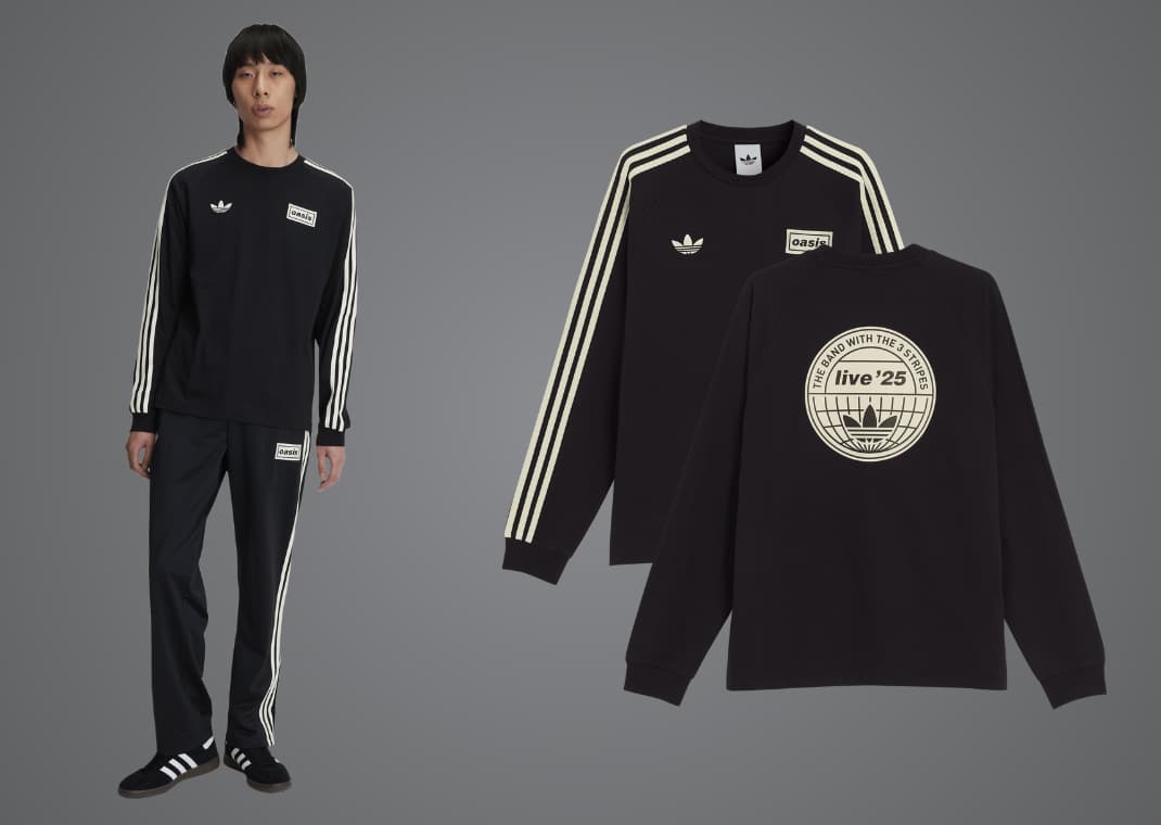 Oasis' Reunion Tour Features a Full adidas Apparel Collection