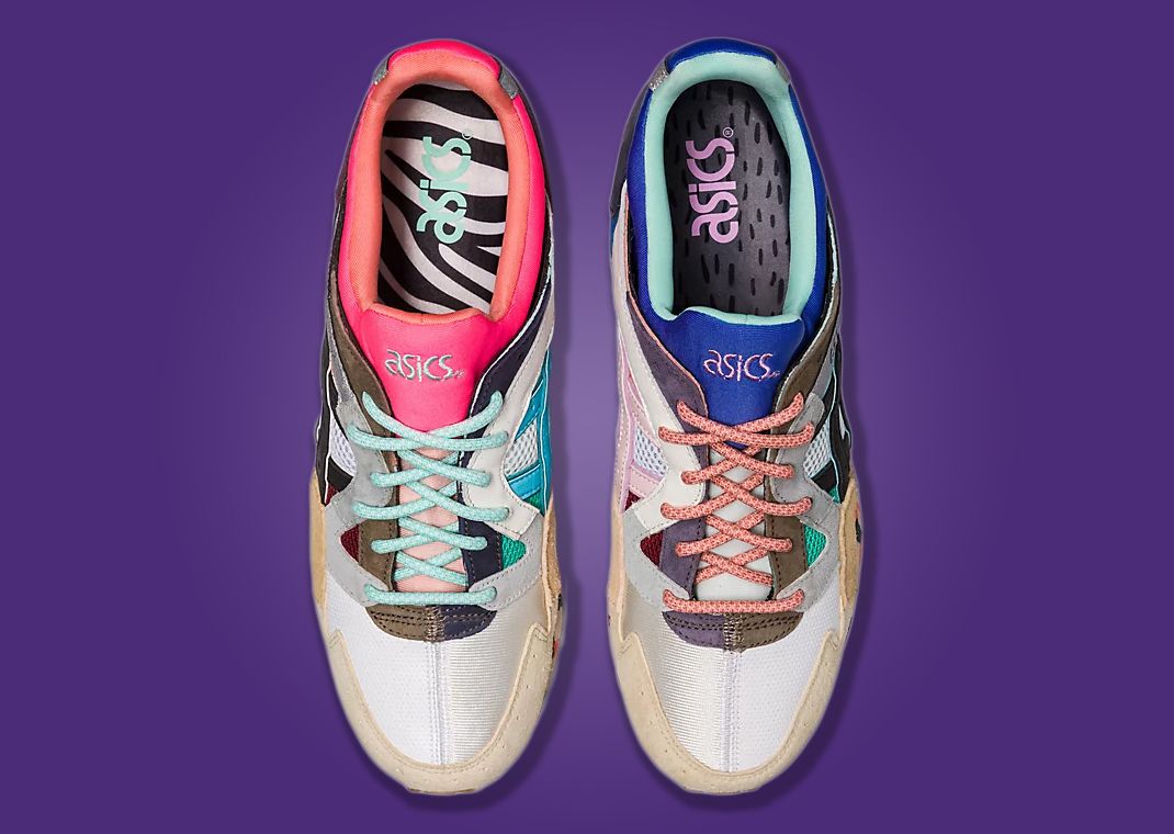 ASICS ☆ Gel-Lyte 5 Multi-color Asics' GEL-Lyte V Multi-Color Pack Is A Mismatched Masterpiece