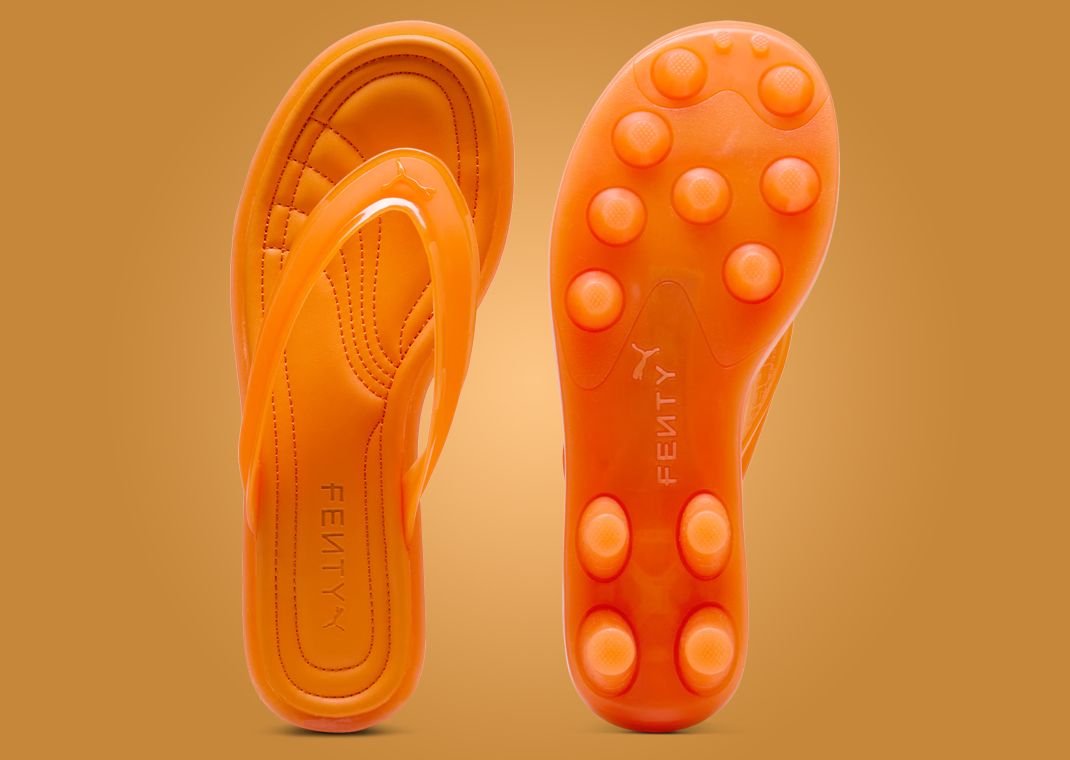 Fenty x Puma Cat Cleat Orange Top and Outsole