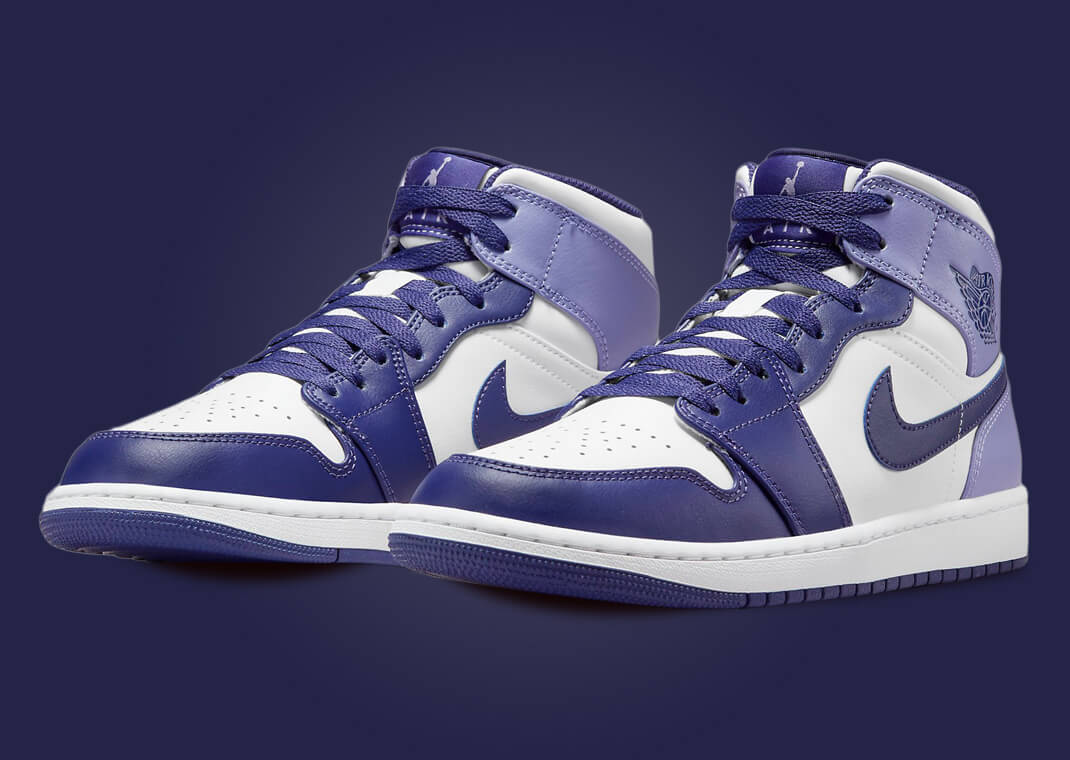 Air Jordan 1 Mid Blueberry